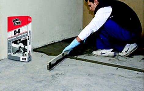 Surface preparation for tile installation