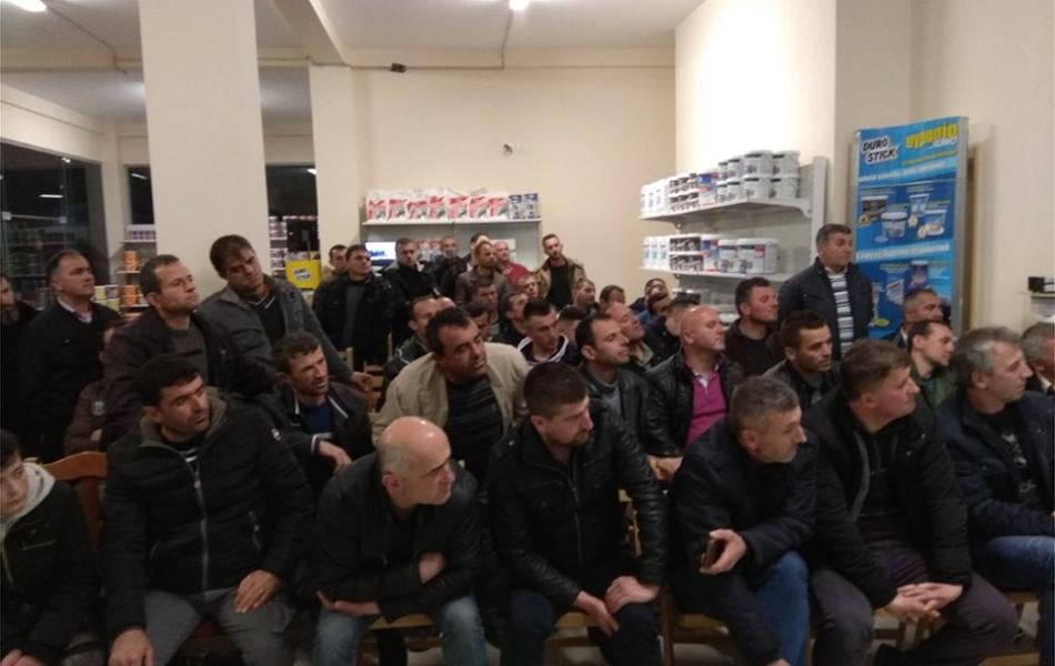Huge interest for the first technical meeting with fixers in Elbasan, Albania