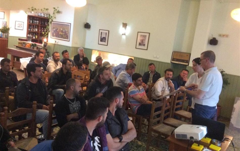 Σε θερμό κλίμα το τεχνικό σεμινάριο της DUROSTICK στα Κύθηρα