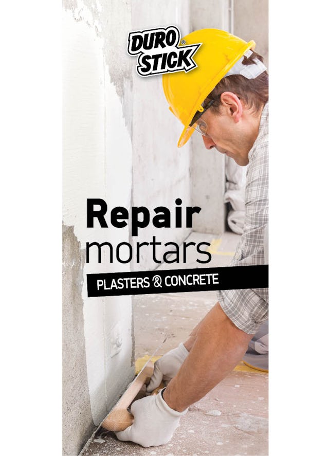 Brochure "Repair mortars for plasters & concrete"