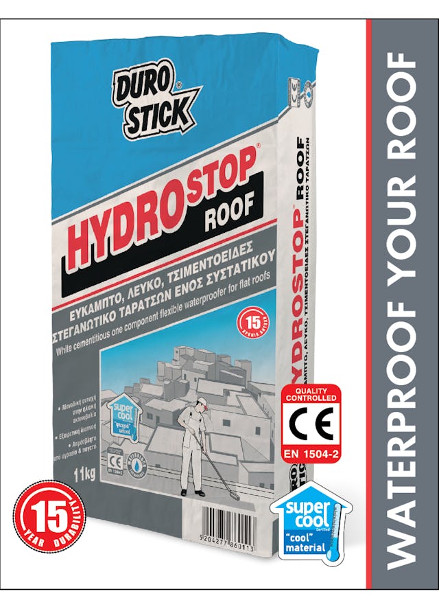 Brochure "Hydrostop roof - waterproofer for flat roofs"